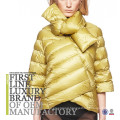 Women fashional windproof winter down jackrt